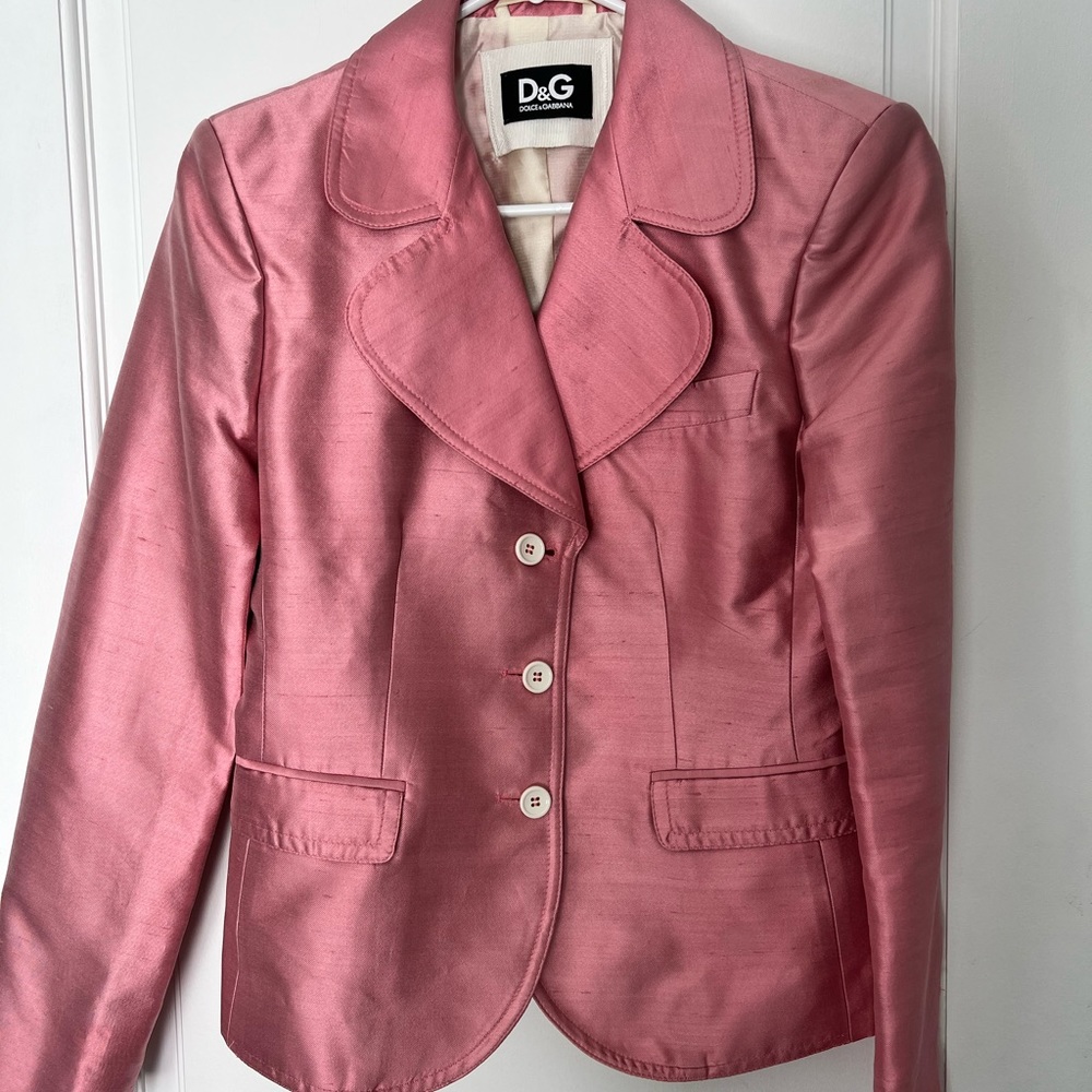 Dolce & Gabbana Pink blazer jacket - Picture 1 of 8